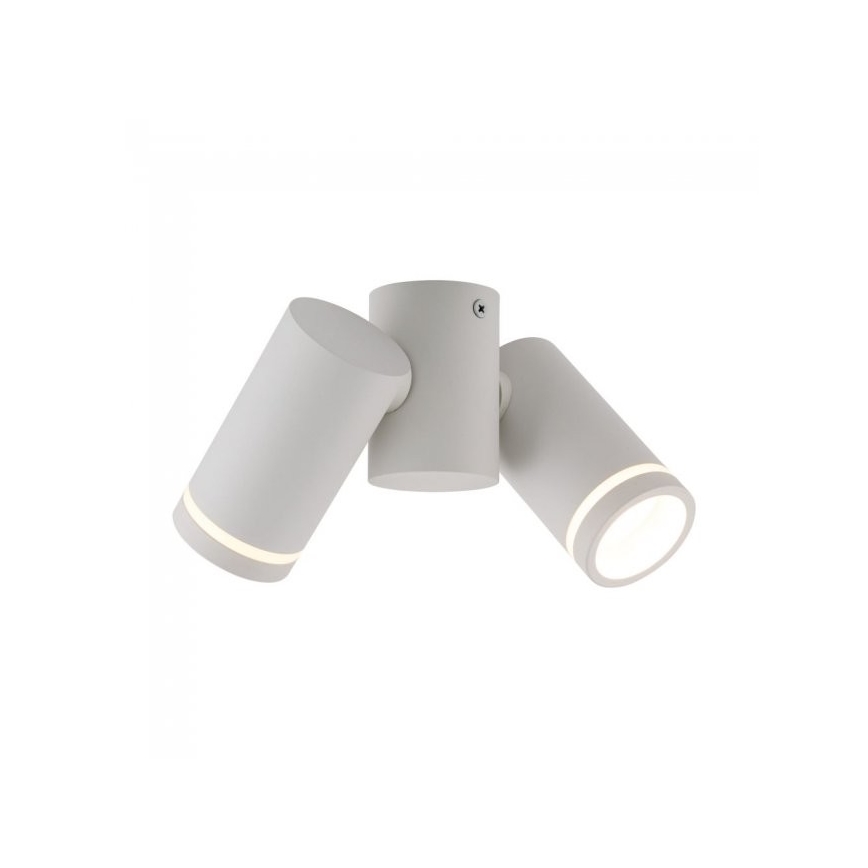 Spotlampe JET SÆT 2xGU10/10W/230V hvid