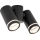 Spotlampe JET SÆT 2xGU10/10W/230V sort