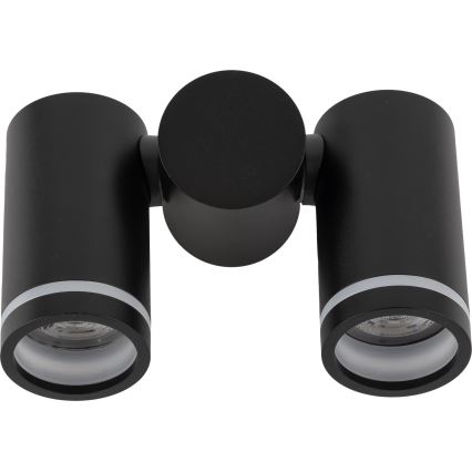 Spotlampe JET SÆT 2xGU10/10W/230V sort