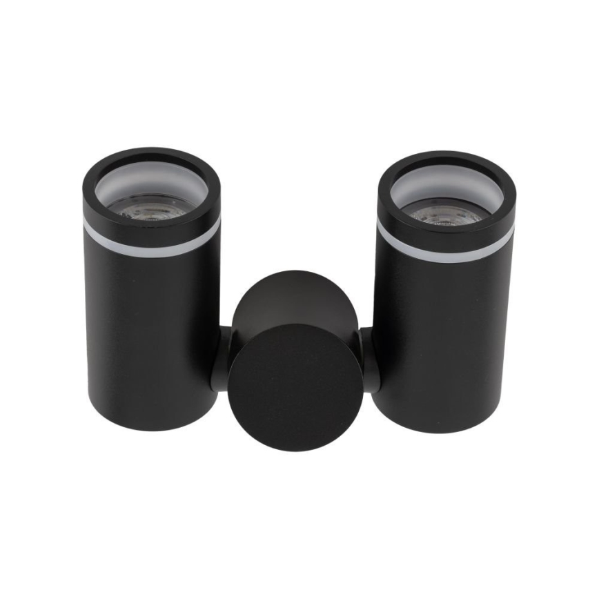 Spotlampe JET SÆT 2xGU10/10W/230V sort