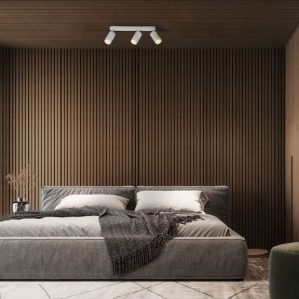 Spotlampe JET SÆT 3xGU10/10W/230V hvid