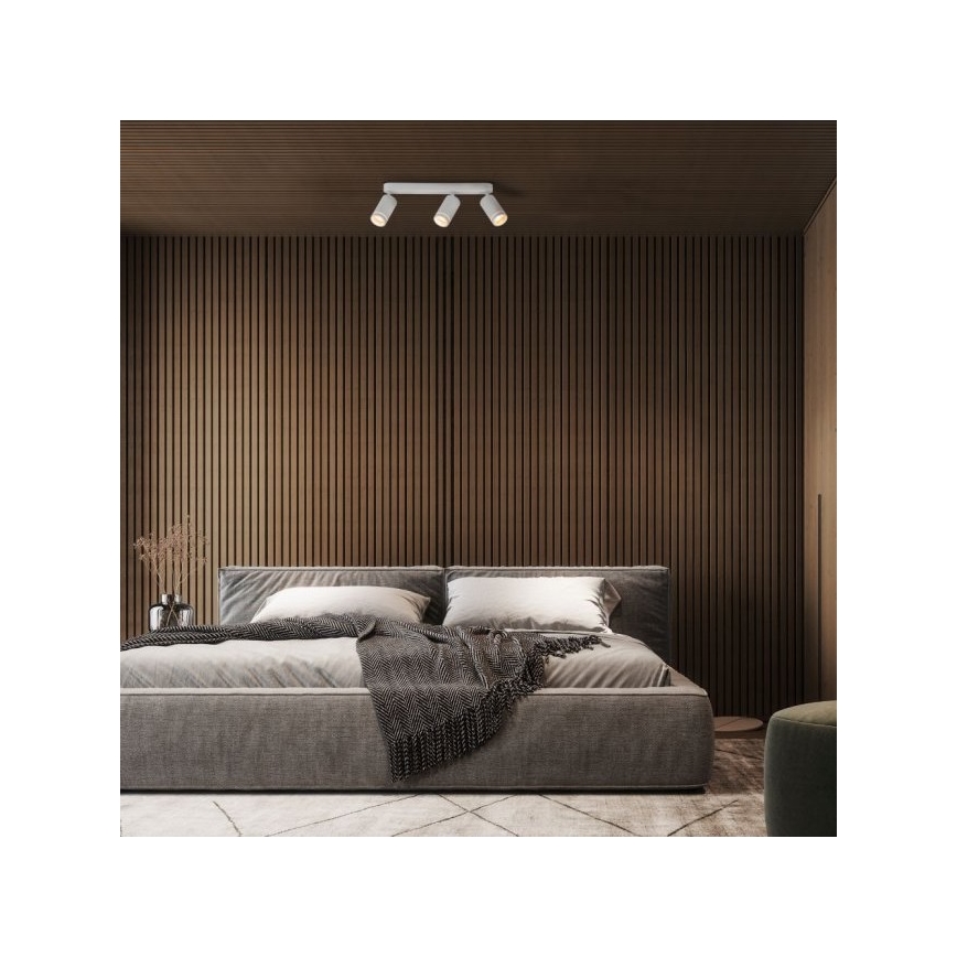Spotlampe JET SÆT 3xGU10/10W/230V hvid