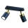 Spotlampe JOKER 2xGU10/25W/230V blå/guld