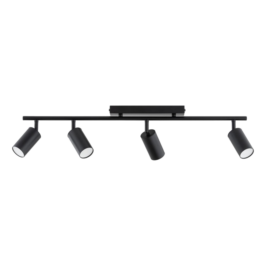 Spotlampe KAMEL 4xGU10/10W/230V sort