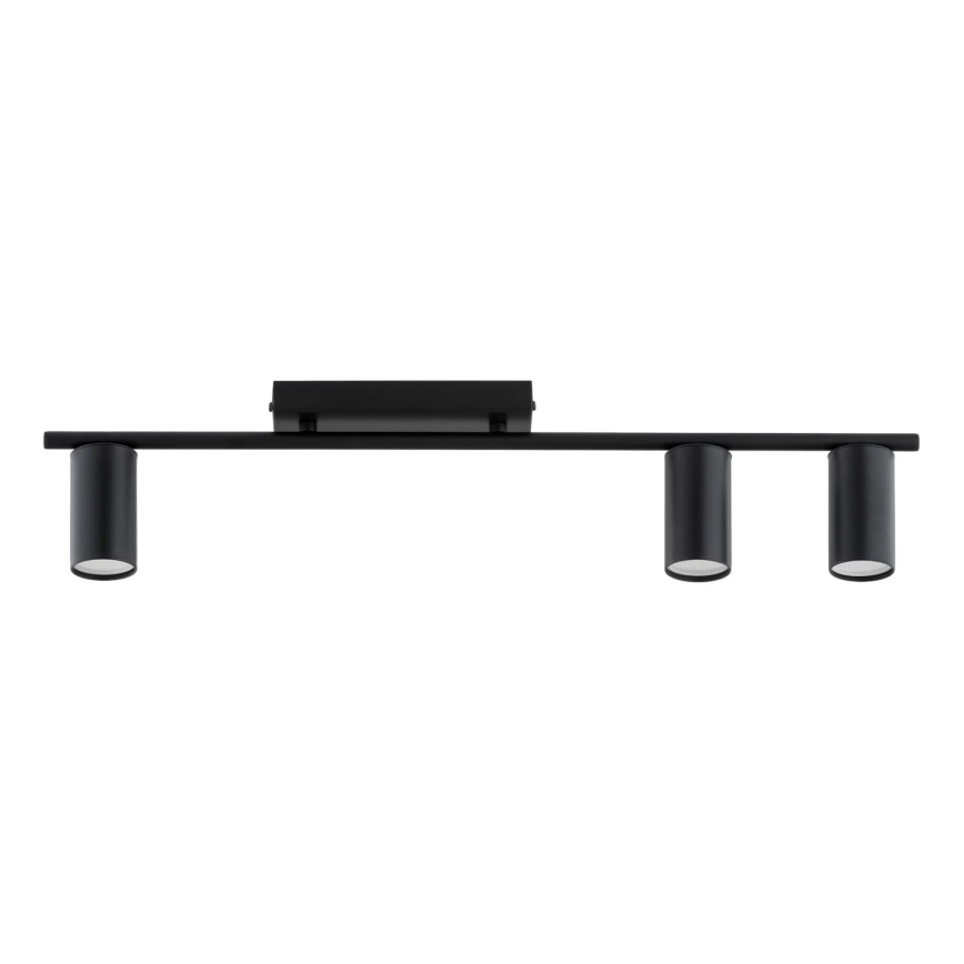 Spotlampe KANON 3xGU10/10W/230V sort