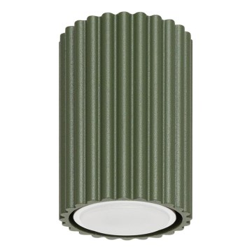 Spotlampe KARBON 1xGU10/10W/230V 10 cm grøn