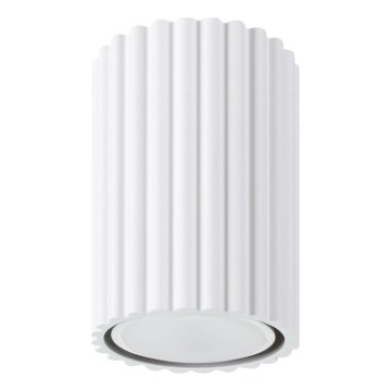 Spotlampe KARBON 1xGU10/10W/230V 10 cm hvid