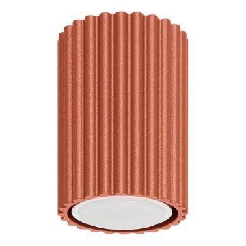 Spotlampe KARBON 1xGU10/10W/230V 10 cm rød