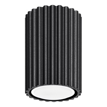 Spotlampe KARBON 1xGU10/10W/230V 10 cm sort