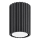 Spotlampe KARBON 1xGU10/10W/230V 10 cm sort