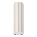 Spotlampe KARBON 1xGU10/10W/230V 20 cm cremefarvet