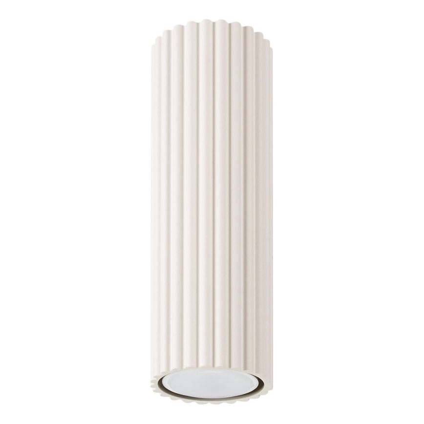 Spotlampe KARBON 1xGU10/10W/230V 20 cm cremefarvet