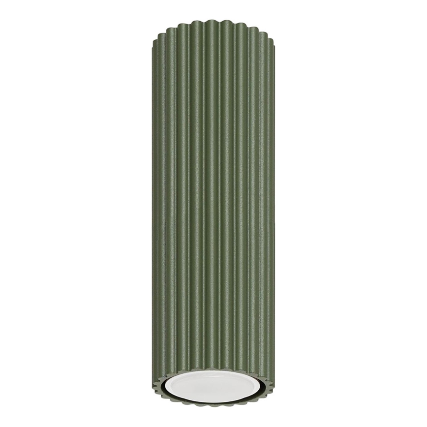 Spotlampe KARBON 1xGU10/10W/230V 20 cm grøn