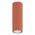 Spotlampe KARBON 1xGU10/10W/230V 20 cm rød