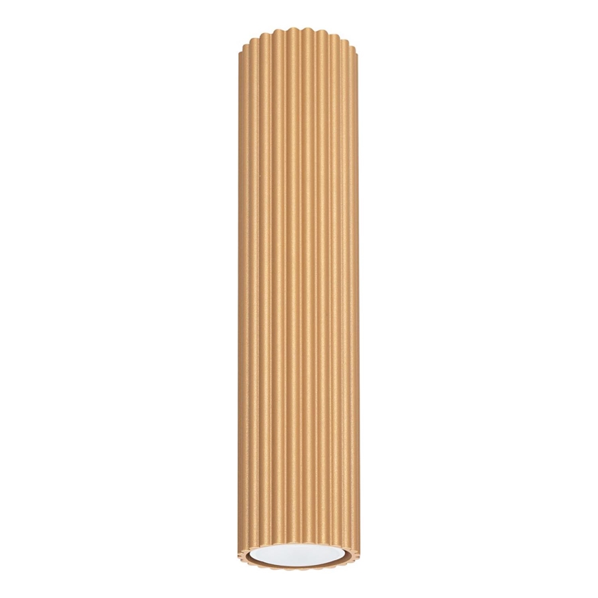 Spotlampe KARBON 1xGU10/10W/230V 30 cm guldfarvet