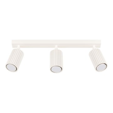 Spotlampe KARBON 3xGU10/10W/230V cremefarvet