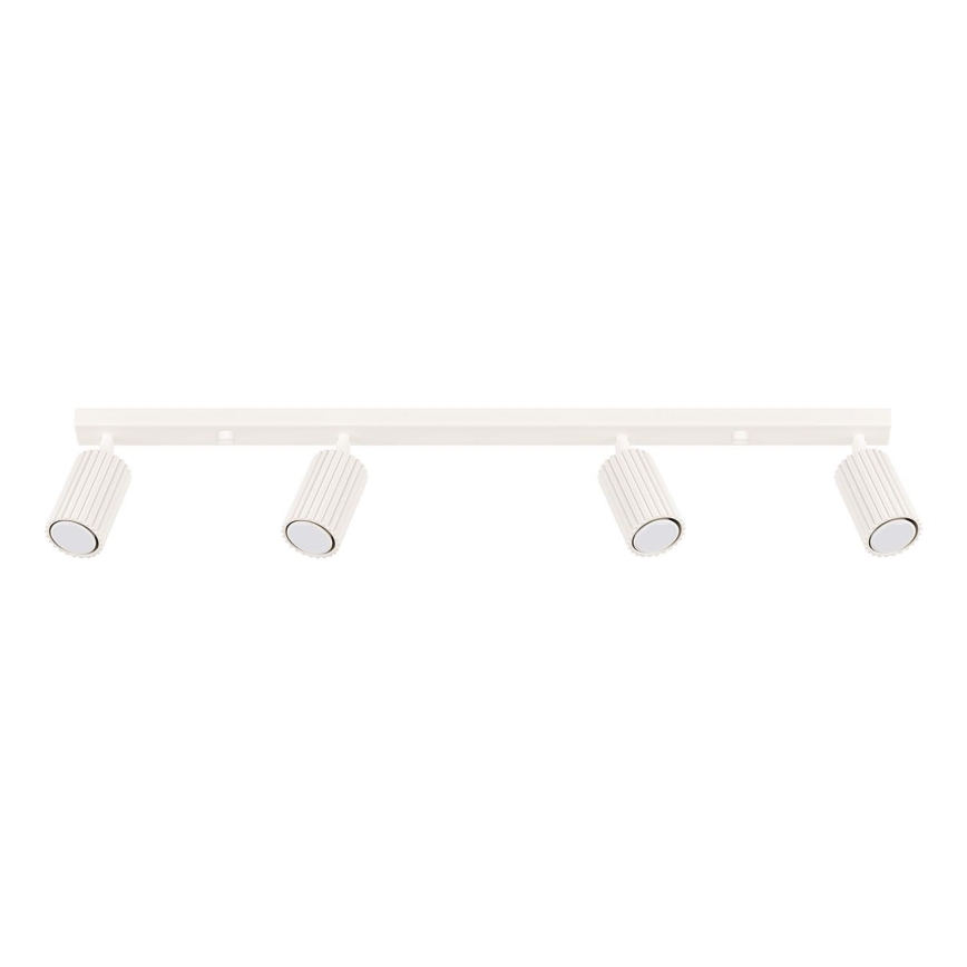 Spotlampe KARBON 4xGU10/10W/230V cremefarvet
