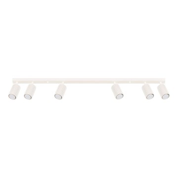Spotlampe KARBON 6xGU10/10W/230V cremefarvet