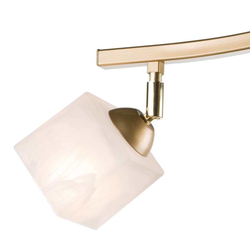 Spotlampe KLARA 3xE14/40W/230V guldfarvet