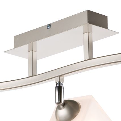 Spotlampe KLARA 3xE14/60W/230V mat krom