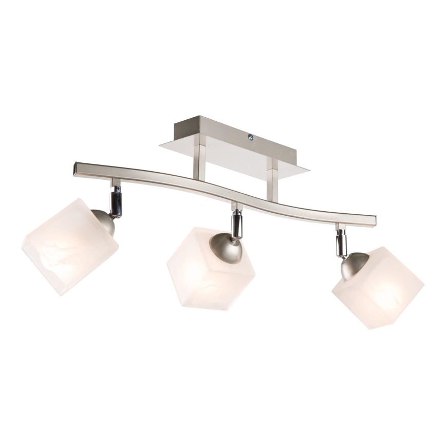 Spotlampe KLARA 3xE14/60W/230V mat krom