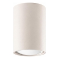 Spotlampe LAGOS 1xGU10/10W/230V 10 cm cremefarvet
