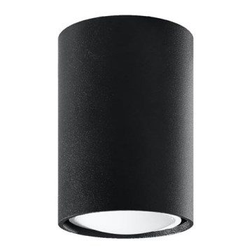 Spotlampe LAGOS 1xGU10/10W/230V 10 cm sort