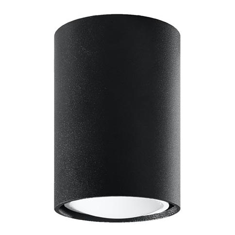 Spotlampe LAGOS 1xGU10/10W/230V 10 cm sort