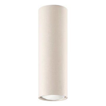 Spotlampe LAGOS 1xGU10/10W/230V 20 cm cremefarvet