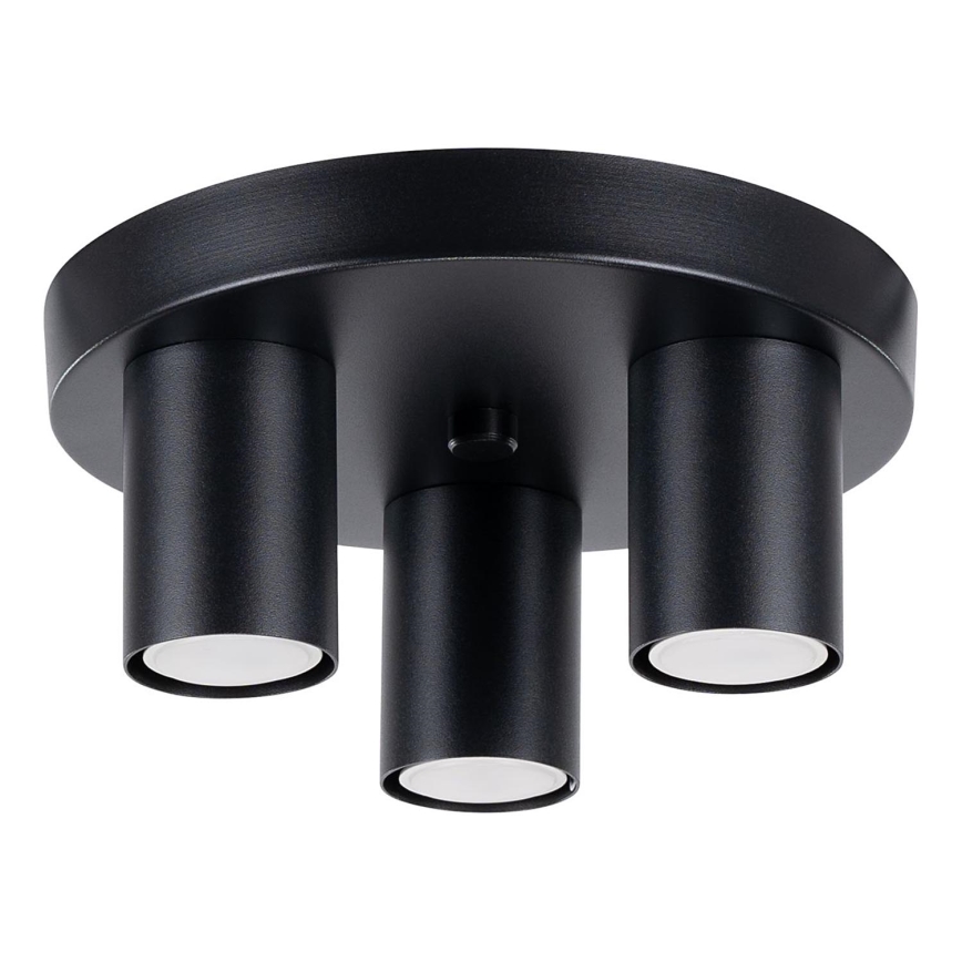 Spotlampe LAGOS 3xGU10/10W/230V sort