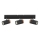 Spotlampe LAGOS 3xGU10/15W/230V sort/brun