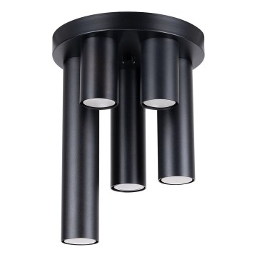 Spotlampe LAGOS 5xGU10/10W/230V sort