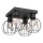 Spotlampe LAPS 4xE27/15W/230W sort