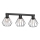 Spotlampe LETI 3xE27/15W/230V sort