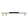 Spotlampe LOGAN 3xGU10/10W/230V sort/guld
