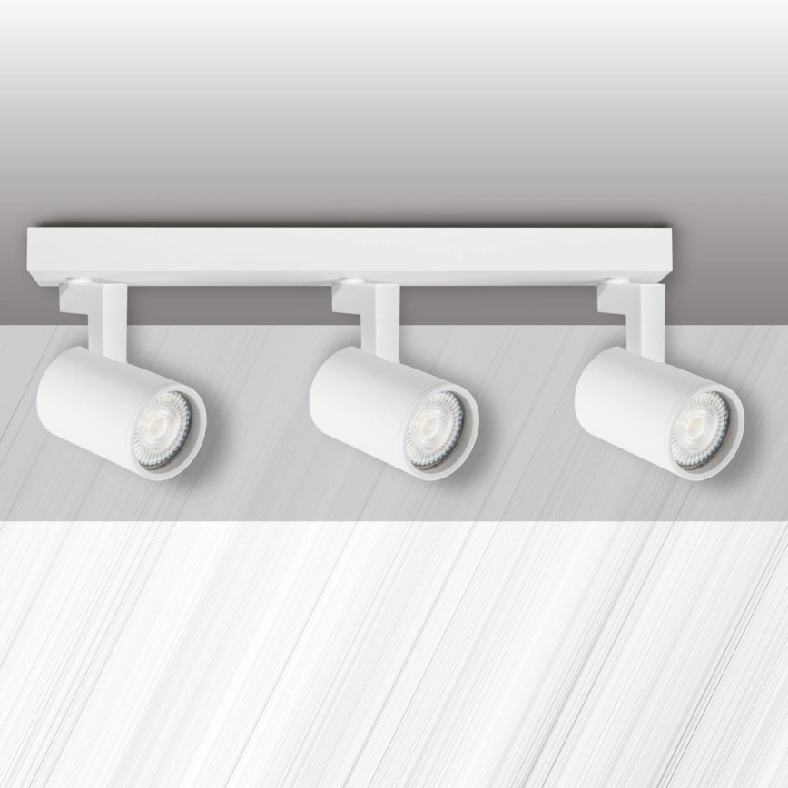 Spotlampe LYNX 3xGU10/10W/230V hvid