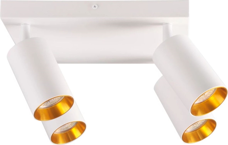 Spotlampe MARIBEL 4xGU10/10W/230V hvid
