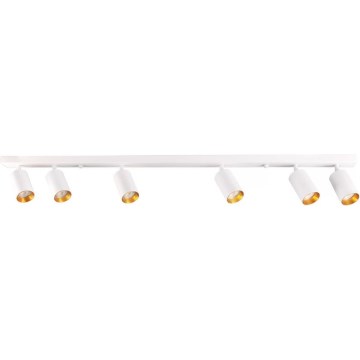Spotlampe MARIBEL 6xGU10/10W/230V hvid