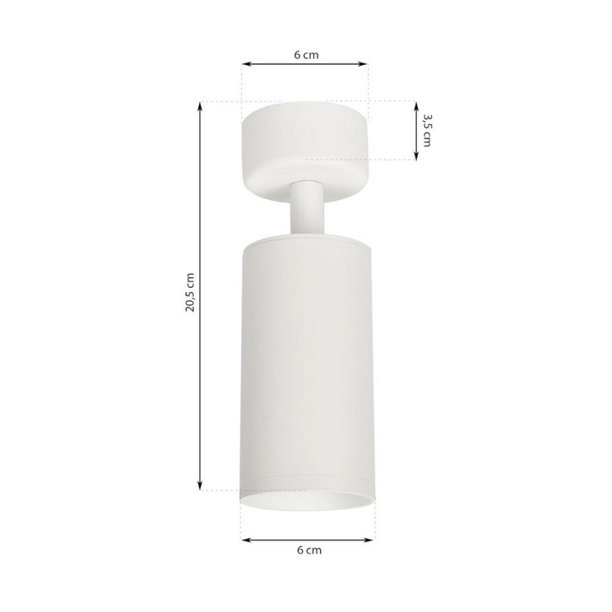 Spotlampe MICA 1xGU10/25W/230V