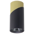 Spotlampe NEO 1xGU10/8W/230V sort/guldfarvet