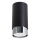 Spotlampe NERO 1xGU10/10W/230V 12,5 cm sort/skinnende krom