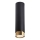 Spotlampe NERO 1xGU10/10W/230V 22,5 cm sort/guldfarvet