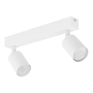 Spotlampe NEX 2xGU10/10W/230V hvid