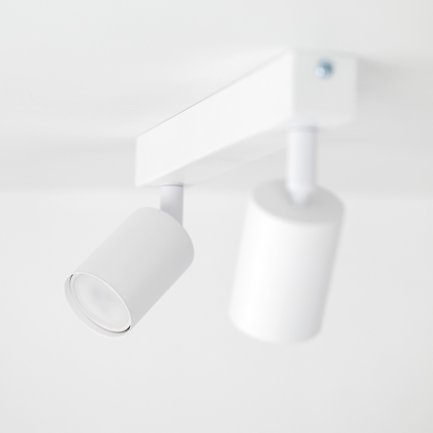 Spotlampe NEX 2xGU10/10W/230V hvid