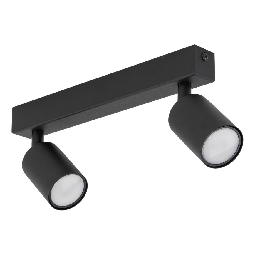 Spotlampe NEX 2xGU10/10W/230V sort