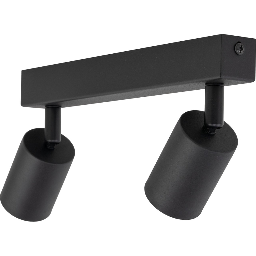 Spotlampe NEX 2xGU10/10W/230V sort