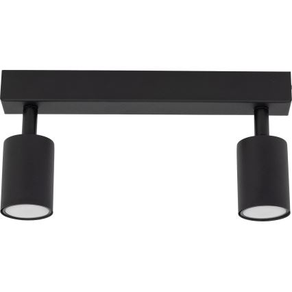 Spotlampe NEX 2xGU10/10W/230V sort