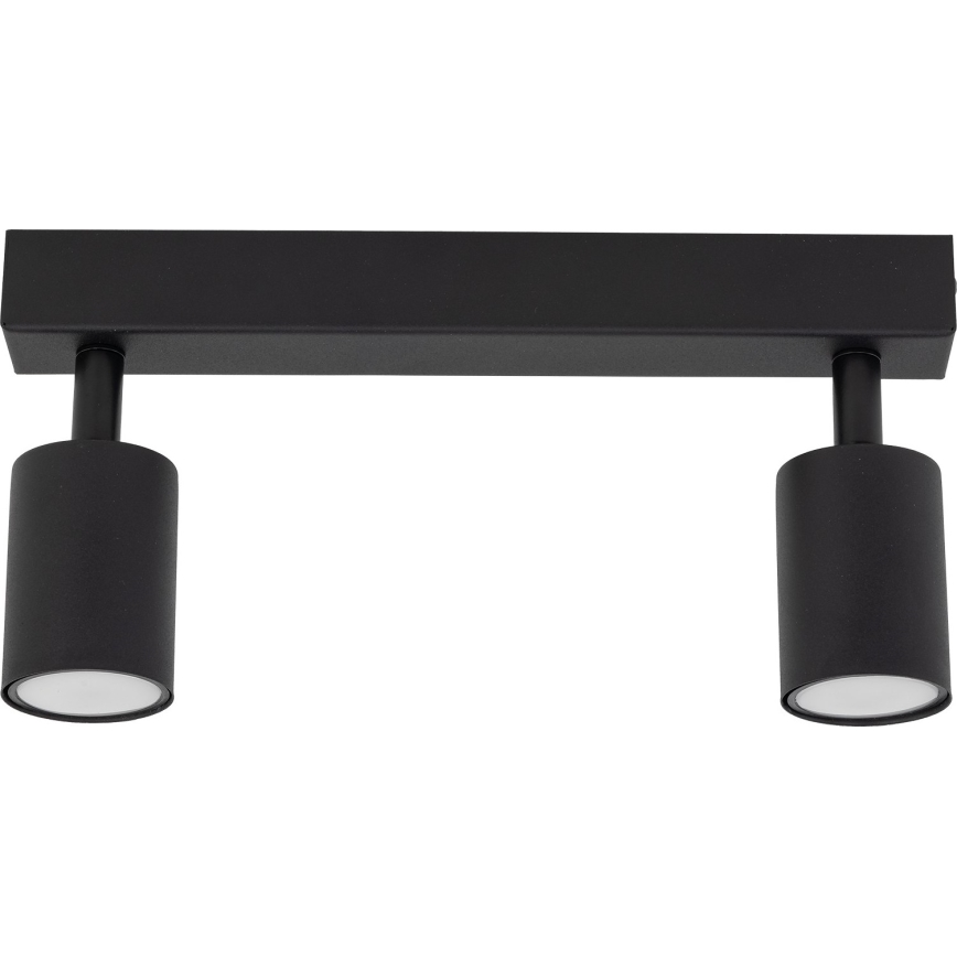 Spotlampe NEX 2xGU10/10W/230V sort