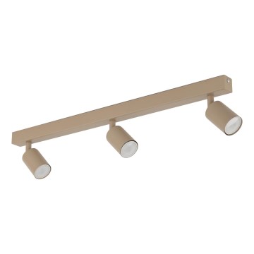 Spotlampe NEX 3xGU10/10W/230V beige