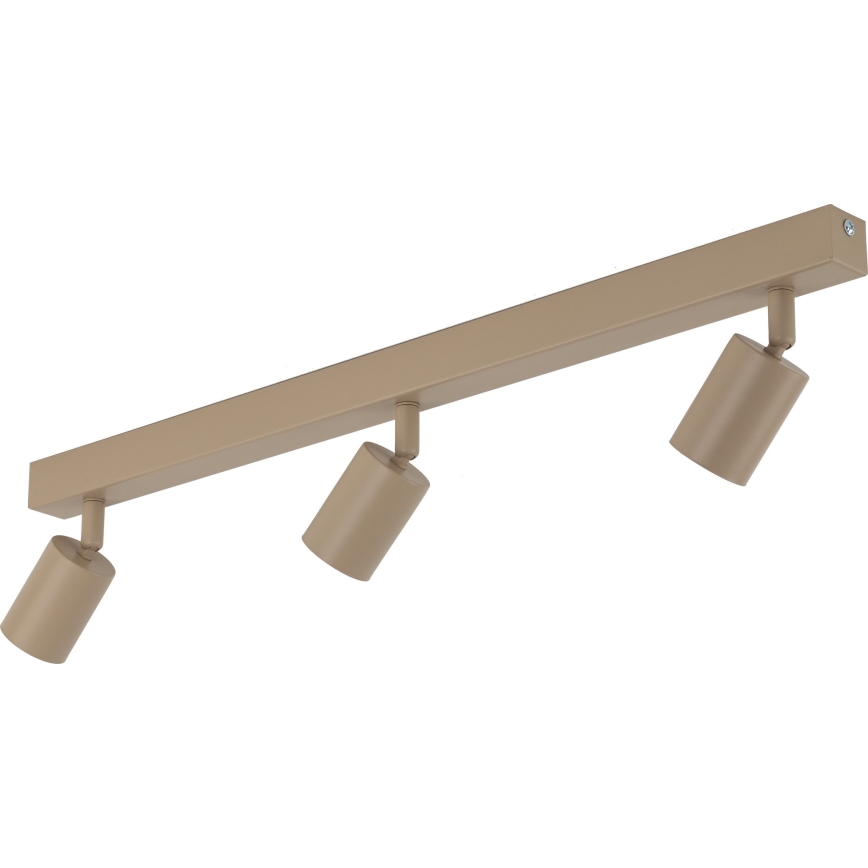 Spotlampe NEX 3xGU10/10W/230V beige